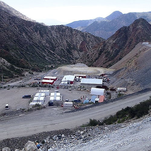 Image de project - mine Gualcamayo - construction de surface